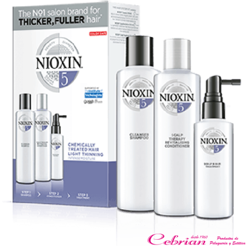 Nioxin Kit Sistema 5 | Cebrian Productos de Peluquería